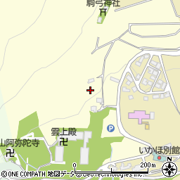 長野県長野市上松周辺の地図