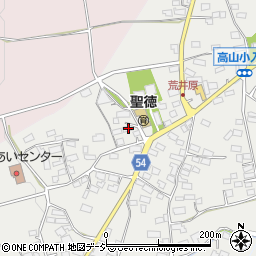 長野県上高井郡高山村高井2911周辺の地図