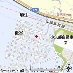 富山県小矢部市埴生2600-40周辺の地図