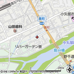 富山県小矢部市泉町14周辺の地図