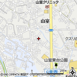富山県富山市山室332-11周辺の地図