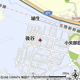 富山県小矢部市埴生2600-61周辺の地図