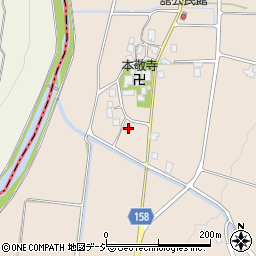 富山県中新川郡上市町舘536周辺の地図