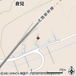 石川県津幡町（河北郡）倉見（ヘ）周辺の地図