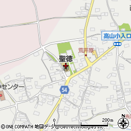 長野県上高井郡高山村高井2906周辺の地図