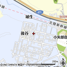 富山県小矢部市埴生2600-62周辺の地図