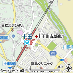 日立警察署十王駅前交番周辺の地図