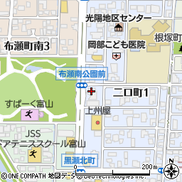 富山豚食堂 かつたま周辺の地図