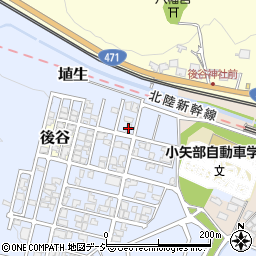 富山県小矢部市埴生2600-95周辺の地図