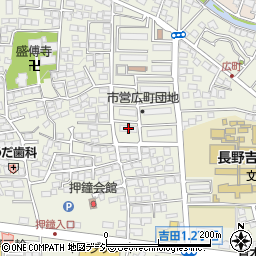 市営吉田広町Ａ団地１棟周辺の地図