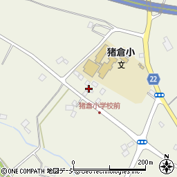栃木県日光市猪倉3343周辺の地図