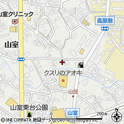 富山県富山市山室377周辺の地図