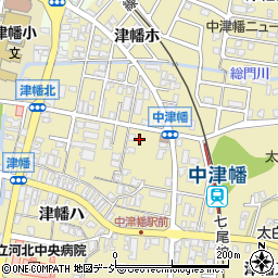 石川県津幡町（河北郡）津幡（ニ）周辺の地図