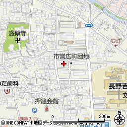 市営吉田広町Ａ団地２棟周辺の地図