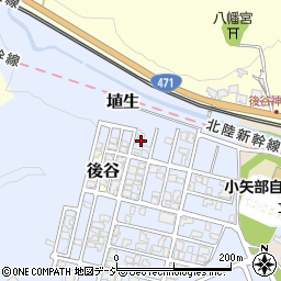 富山県小矢部市埴生2600-73周辺の地図