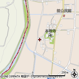 富山県中新川郡上市町舘547周辺の地図