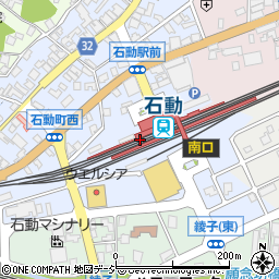 富山県小矢部市石動町11周辺の地図