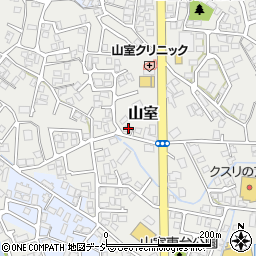 富山県富山市山室64-11周辺の地図