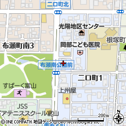 ＲＥ住むスタジオ富山けやき通り店周辺の地図