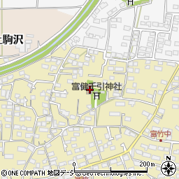 西富竹公民館周辺の地図