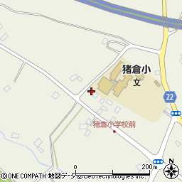 栃木県日光市猪倉3331周辺の地図