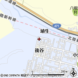 富山県小矢部市埴生2600-312周辺の地図