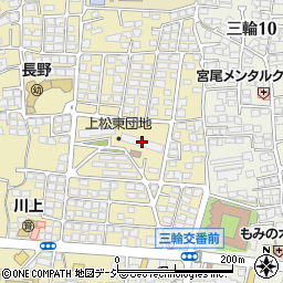 市営上松東団地２号棟周辺の地図