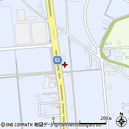 栃木県宇都宮市中里町402周辺の地図