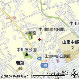 富山県富山市中川原243周辺の地図