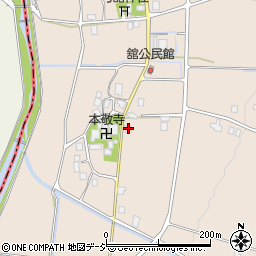 富山県中新川郡上市町舘441周辺の地図