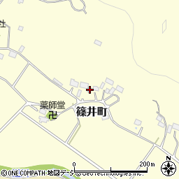 栃木県宇都宮市篠井町103周辺の地図