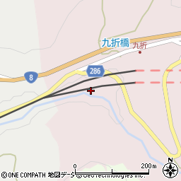 石川県河北郡津幡町九折オ126-2周辺の地図