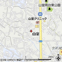 富山県富山市山室58-10周辺の地図