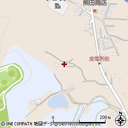 栃木県那須烏山市滝田1723周辺の地図
