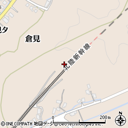石川県津幡町（河北郡）倉見周辺の地図