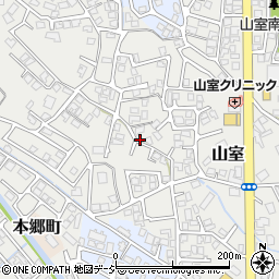 富山県富山市山室87-13周辺の地図