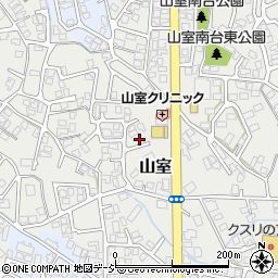 富山県富山市山室58周辺の地図