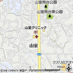 富山県富山市山室43周辺の地図