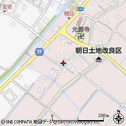 富山県富山市婦中町下条周辺の地図