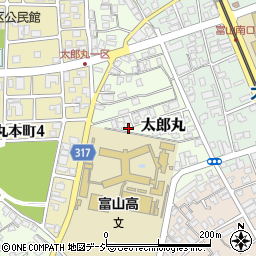 富山県剣道連盟周辺の地図