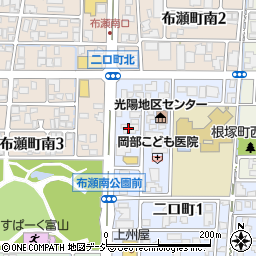 クールエステティック　富山二口店周辺の地図