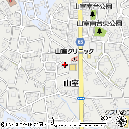 富山県富山市山室58-5周辺の地図