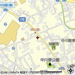 富山県富山市中川原31周辺の地図