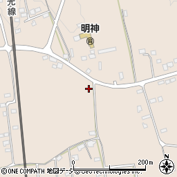 栃木県日光市明神229周辺の地図