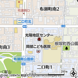 富山市役所公民館　光陽公民館周辺の地図