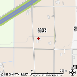 富山県中新川郡立山町前沢158周辺の地図