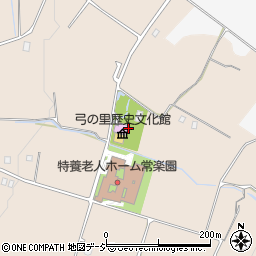 弓の里歴史文化館周辺の地図