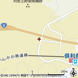 石川県津幡町（河北郡）刈安（タ）周辺の地図