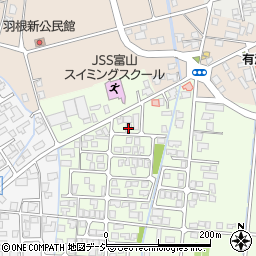 富山県富山市婦中町分田88-12周辺の地図