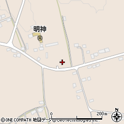 栃木県日光市明神215周辺の地図